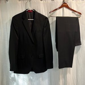 Men’s black suit